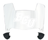 Bethune Cookman Wildcats Mini Football Helmet Visor Shield w/ Clips - PICK VISOR & LOGO COLOR