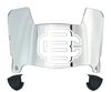 Bethune Cookman Wildcats Mini Football Helmet Visor Shield w/ Clips - PICK VISOR & LOGO COLOR