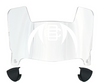 Bethune Cookman Wildcats Mini Football Helmet Visor Shield w/ Clips - PICK VISOR & LOGO COLOR