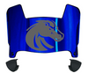 Boise State Broncos Mini Football Helmet Visor Shield w/ Clips - PICK VISOR & LOGO COLOR
