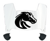 Boise State Broncos Mini Football Helmet Visor Shield w/ Clips - PICK VISOR & LOGO COLOR