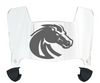 Boise State Broncos Mini Football Helmet Visor Shield w/ Clips - PICK VISOR & LOGO COLOR
