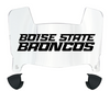 Boise State Broncos Mini Football Helmet Visor Shield w/ Clips - PICK VISOR & LOGO COLOR