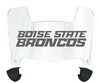 Boise State Broncos Mini Football Helmet Visor Shield w/ Clips - PICK VISOR & LOGO COLOR