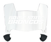 Boise State Broncos Mini Football Helmet Visor Shield w/ Clips - PICK VISOR & LOGO COLOR