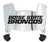 Boise State Broncos Mini Football Helmet Visor Shield w/ Clips - PICK VISOR & LOGO COLOR