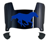 Boise State Broncos Mini Football Helmet Visor Shield w/ Clips - PICK VISOR & LOGO COLOR
