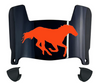 Boise State Broncos Mini Football Helmet Visor Shield w/ Clips - PICK VISOR & LOGO COLOR