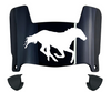 Boise State Broncos Mini Football Helmet Visor Shield w/ Clips - PICK VISOR & LOGO COLOR