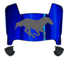 Boise State Broncos Mini Football Helmet Visor Shield w/ Clips - PICK VISOR & LOGO COLOR