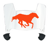 Boise State Broncos Mini Football Helmet Visor Shield w/ Clips - PICK VISOR & LOGO COLOR