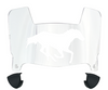Boise State Broncos Mini Football Helmet Visor Shield w/ Clips - PICK VISOR & LOGO COLOR