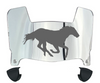 Boise State Broncos Mini Football Helmet Visor Shield w/ Clips - PICK VISOR & LOGO COLOR