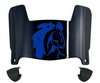 Boise State Broncos Mini Football Helmet Visor Shield w/ Clips - PICK VISOR & LOGO COLOR