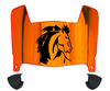 Boise State Broncos Mini Football Helmet Visor Shield w/ Clips - PICK VISOR & LOGO COLOR