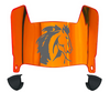 Boise State Broncos Mini Football Helmet Visor Shield w/ Clips - PICK VISOR & LOGO COLOR