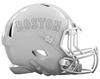 Boston Red Sox Custom Concept White Mini Riddell Speed Football Helmet
