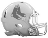 Boston Red Sox Custom Concept White Mini Riddell Speed Football Helmet