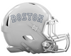 Boston Red Sox Custom Concept White Mini Riddell Speed Football Helmet