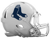 Boston Red Sox Custom Concept White Mini Riddell Speed Football Helmet