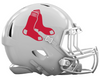 Boston Red Sox Custom Concept White Mini Riddell Speed Football Helmet
