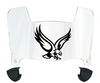 Boston College Eagles Mini Football Helmet Visor Shield w/ Clips - PICK VISOR & LOGO COLOR