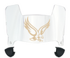 Boston College Eagles Mini Football Helmet Visor Shield w/ Clips - PICK VISOR & LOGO COLOR