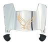 Boston College Eagles Mini Football Helmet Visor Shield w/ Clips - PICK VISOR & LOGO COLOR