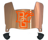 Bowling Green Falcons Mini Football Helmet Visor Shield w/ Clips - PICK VISOR & LOGO COLOR