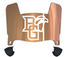 Bowling Green Falcons Mini Football Helmet Visor Shield w/ Clips - PICK VISOR & LOGO COLOR