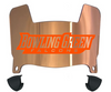 Bowling Green Falcons Mini Football Helmet Visor Shield w/ Clips - PICK VISOR & LOGO COLOR