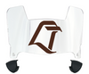 Bowling Green Falcons Mini Football Helmet Visor Shield w/ Clips - PICK VISOR & LOGO COLOR