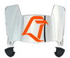 Bowling Green Falcons Mini Football Helmet Visor Shield w/ Clips - PICK VISOR & LOGO COLOR