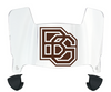 Bowling Green Falcons Mini Football Helmet Visor Shield w/ Clips - PICK VISOR & LOGO COLOR
