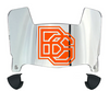 Bowling Green Falcons Mini Football Helmet Visor Shield w/ Clips - PICK VISOR & LOGO COLOR