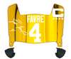 Brett Favre Green Bay Packers Mini Football Helmet Visor w/ Clips - PICK COLOR