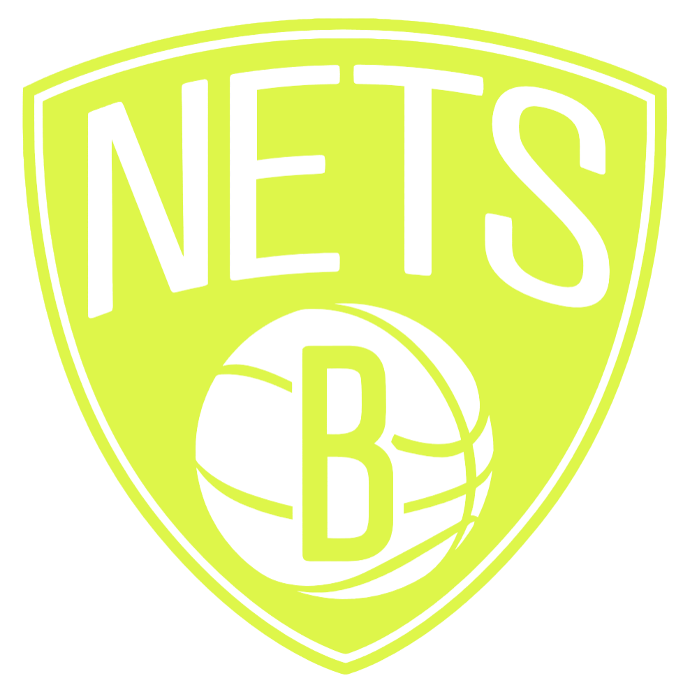 Brooklyn Nets Fluorescent Neon Premium DieCut Vinyl Decal PICK COLOR & SIZE