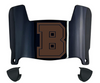 Brown Bears Mini Football Helmet Visor Shield w/ Clips - PICK VISOR & LOGO COLOR