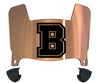 Brown Bears Mini Football Helmet Visor Shield w/ Clips - PICK VISOR & LOGO COLOR