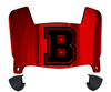 Brown Bears Mini Football Helmet Visor Shield w/ Clips - PICK VISOR & LOGO COLOR