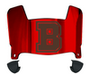 Brown Bears Mini Football Helmet Visor Shield w/ Clips - PICK VISOR & LOGO COLOR