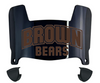 Brown Bears Mini Football Helmet Visor Shield w/ Clips - PICK VISOR & LOGO COLOR