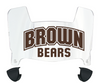 Brown Bears Mini Football Helmet Visor Shield w/ Clips - PICK VISOR & LOGO COLOR