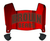 Brown Bears Mini Football Helmet Visor Shield w/ Clips - PICK VISOR & LOGO COLOR