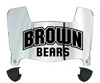 Brown Bears Mini Football Helmet Visor Shield w/ Clips - PICK VISOR & LOGO COLOR