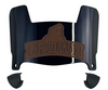 Brown Bears Mini Football Helmet Visor Shield w/ Clips - PICK VISOR & LOGO COLOR