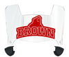 Brown Bears Mini Football Helmet Visor Shield w/ Clips - PICK VISOR & LOGO COLOR