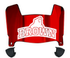 Brown Bears Mini Football Helmet Visor Shield w/ Clips - PICK VISOR & LOGO COLOR
