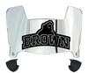 Brown Bears Mini Football Helmet Visor Shield w/ Clips - PICK VISOR & LOGO COLOR