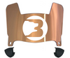 Brown Bears Mini Football Helmet Visor Shield w/ Clips - PICK VISOR & LOGO COLOR